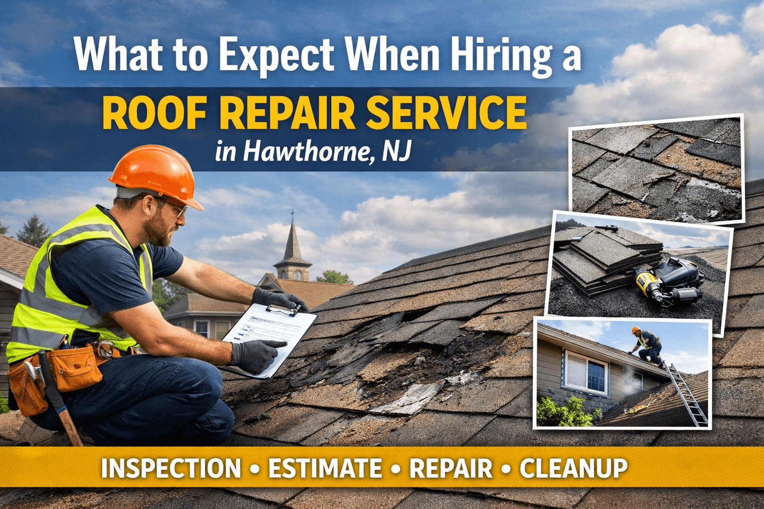 What to Expect When Hiring a Roof Repair Service