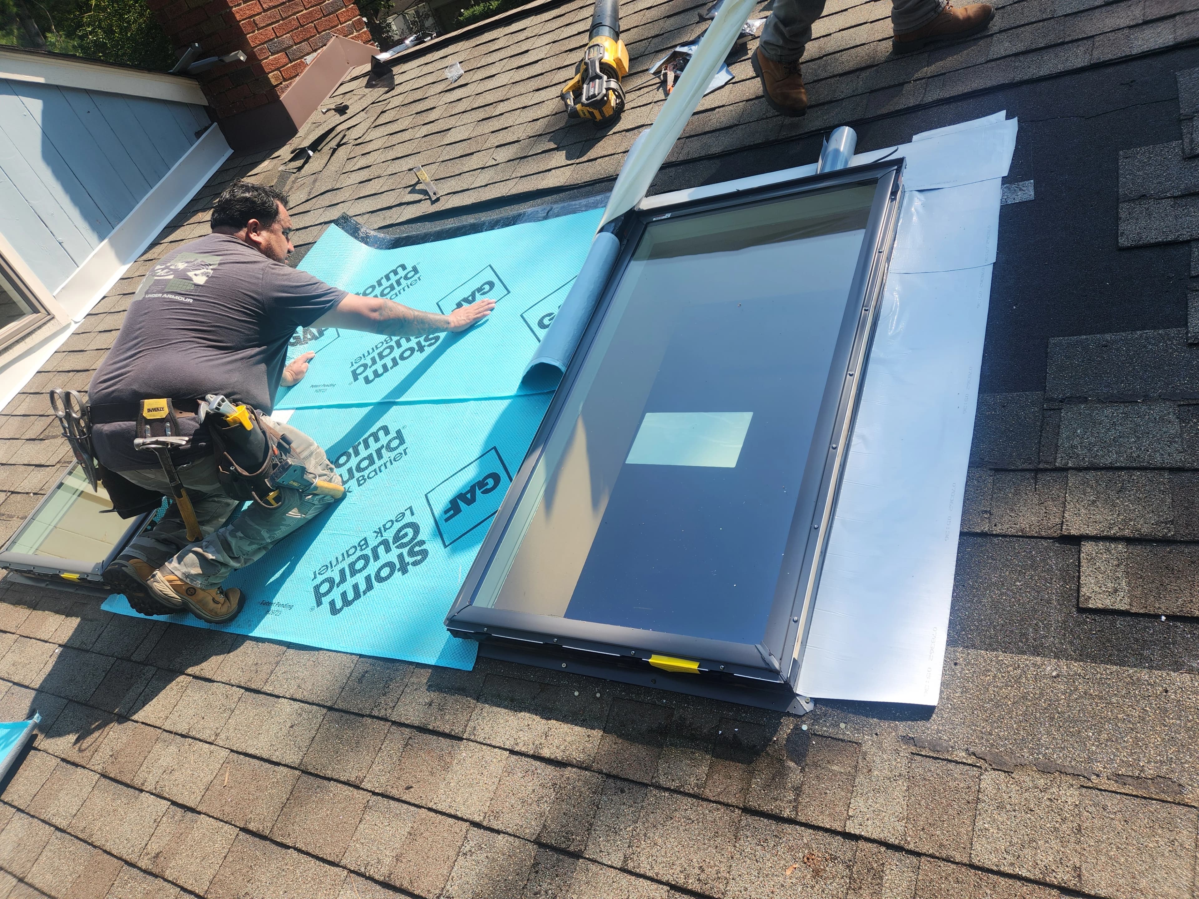 Skylight Installation project 3