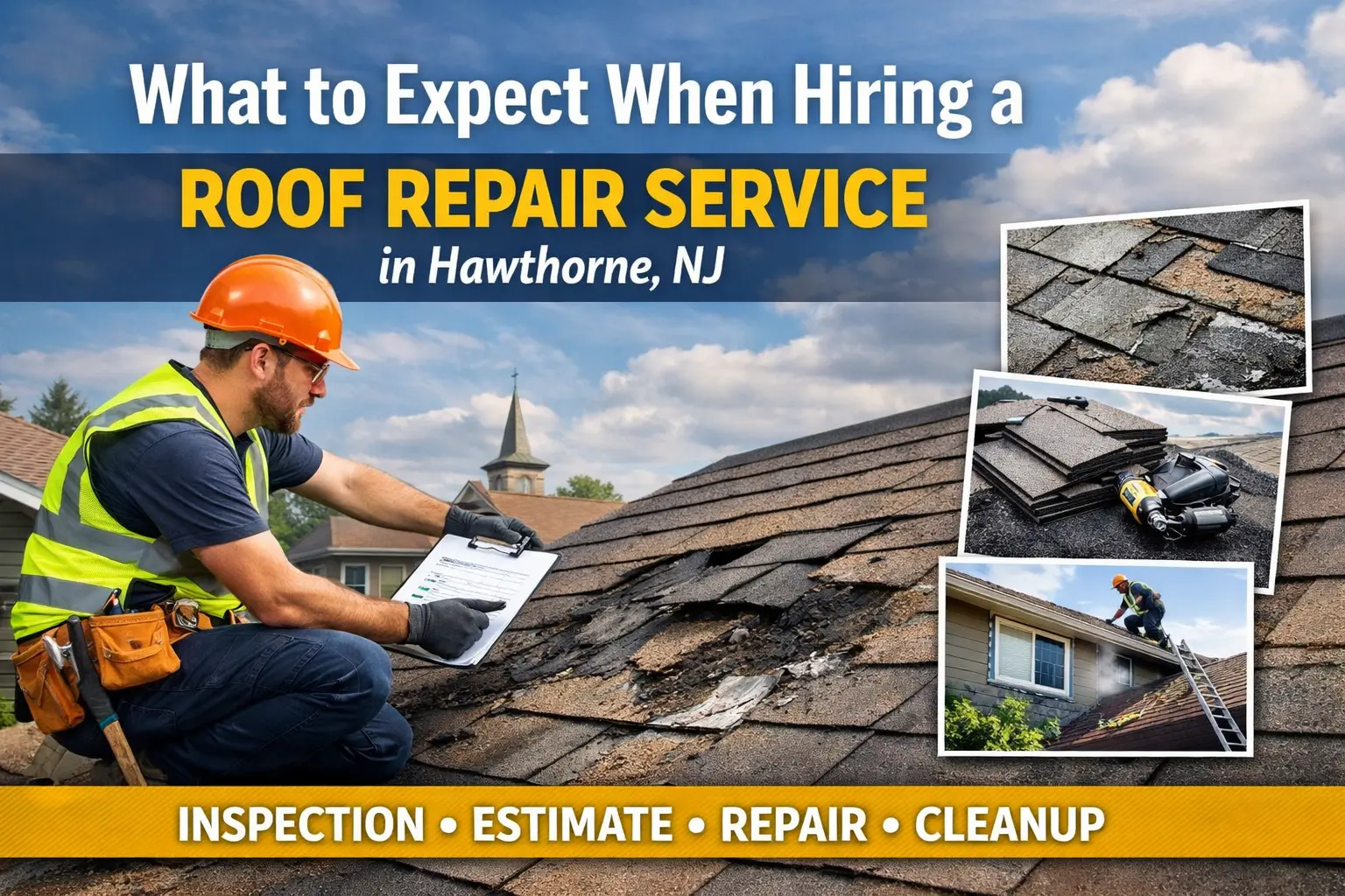 What to Expect When Hiring a Roof Repair Service