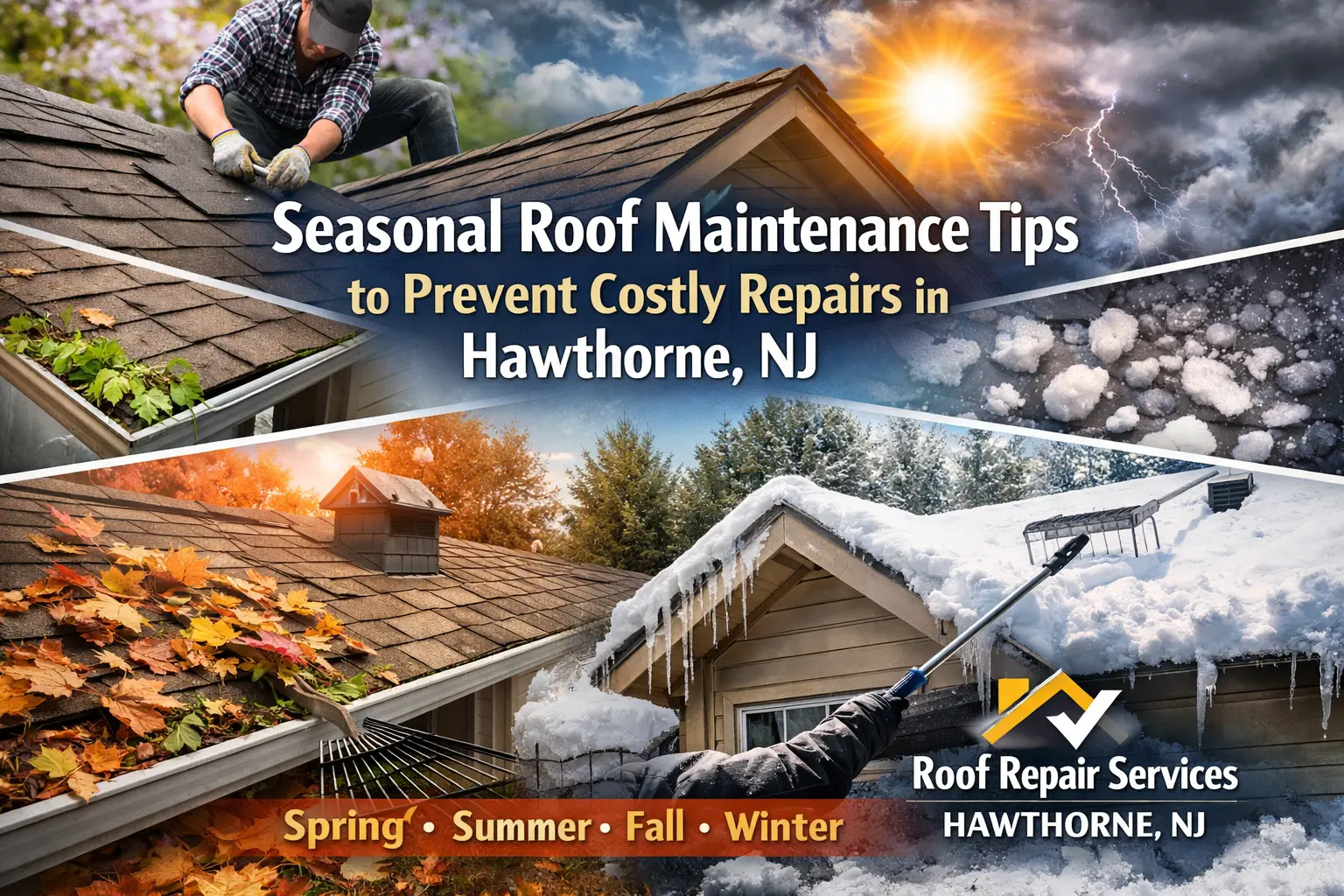 Seasonal Roof Maintenance Tips to Prevent Costly Repairs in Hawthorne, NJ